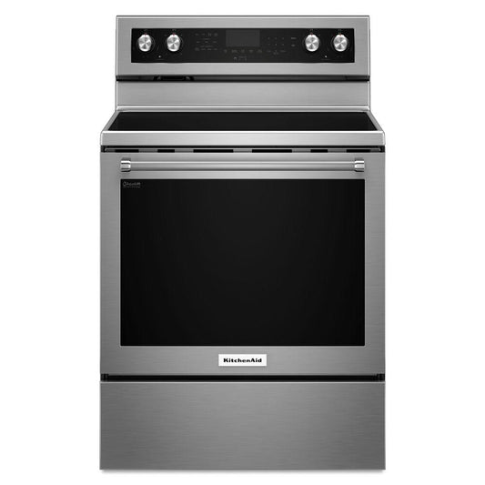 KitchenAid 30 Inch 5 Element Electric Convection Range