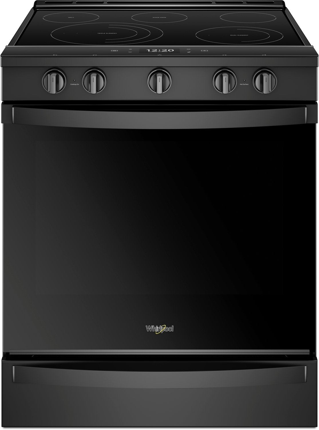Whirlpool 30 Inch Front Control Slide In Range With True Convection