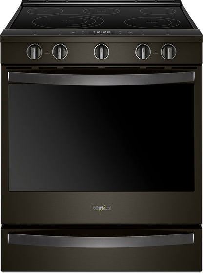 Whirlpool 30 Inch Front Control Slide In Range With True Convection